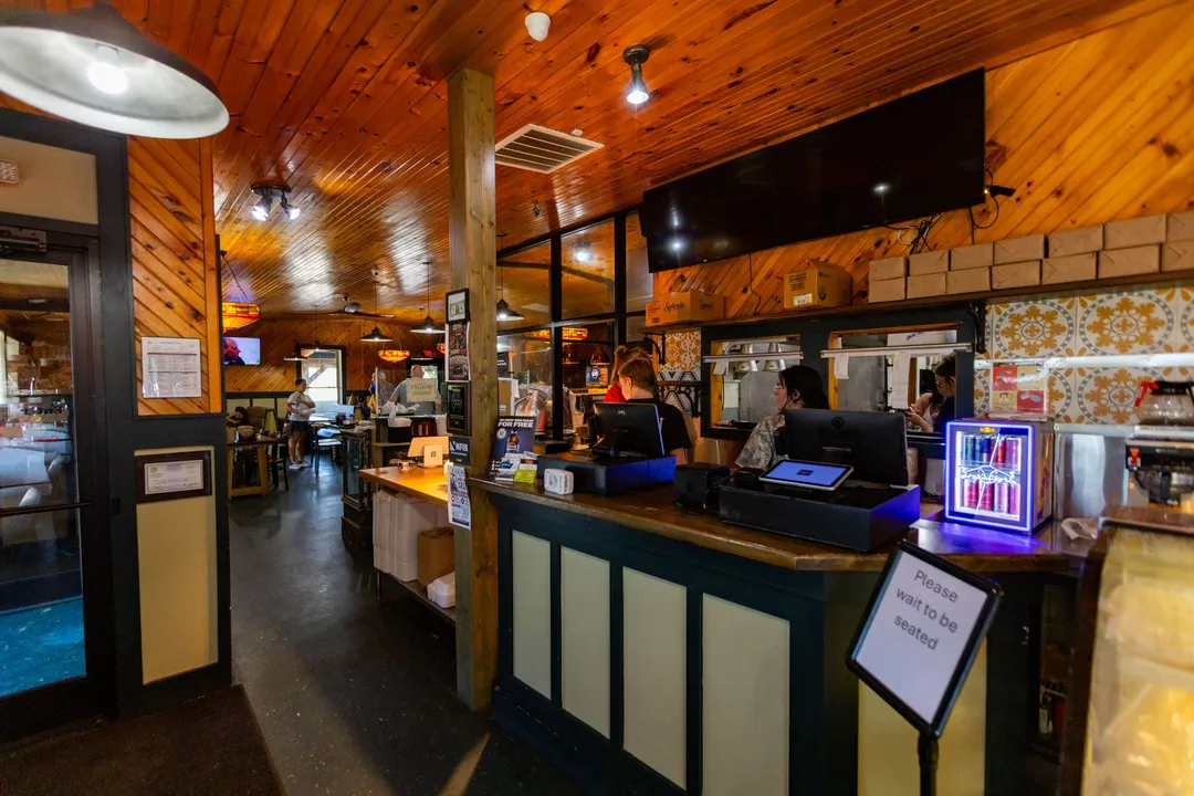 The Rebel Fork dining room